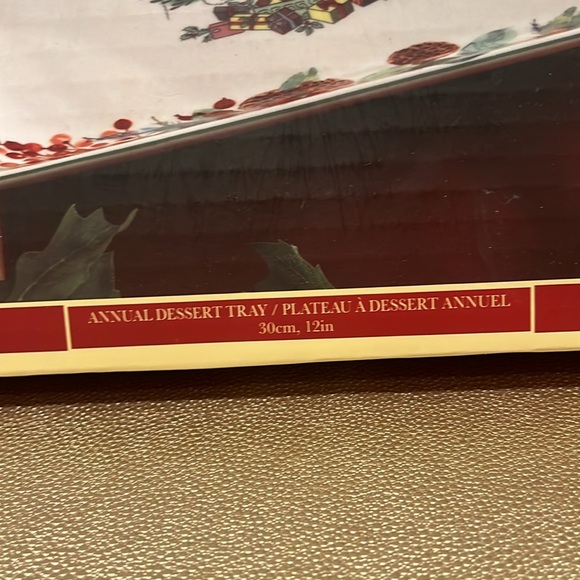 Spode Christmas Tree Annual Dessert Tray 12” 2023 - Picture 3 of 11